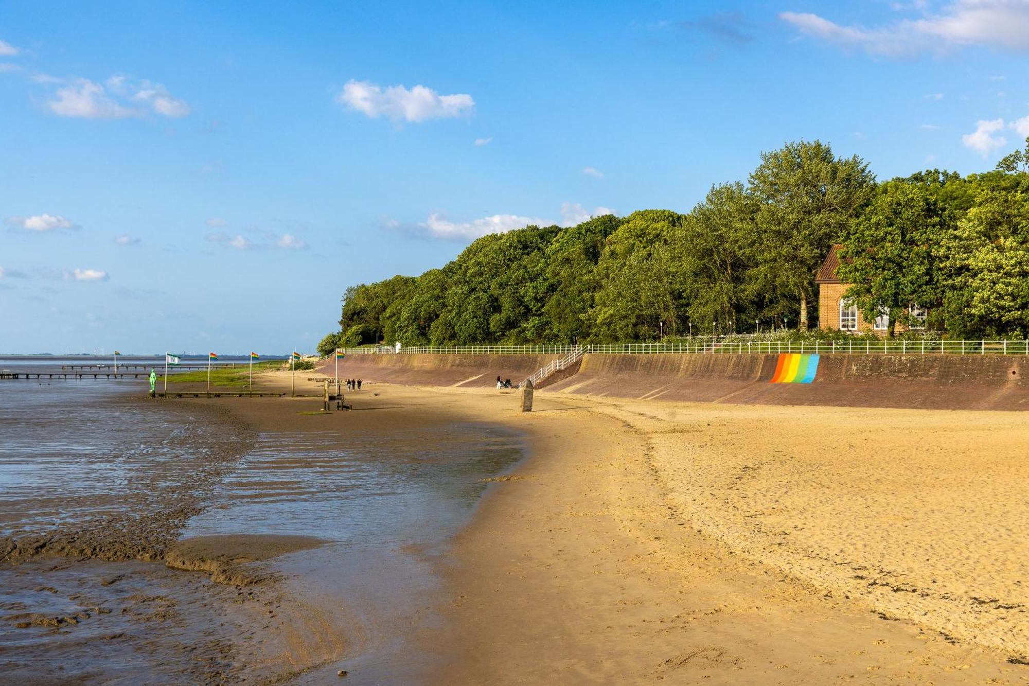 Ferienhaus Liegeplatz Dangast Esterno foto
